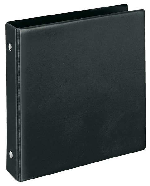 Ring File A6 for Index Cards, Black