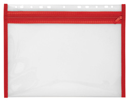 Zipped Document Wallet VELOBAG® XS Red