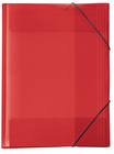 Document Wallet Crystal A4 Red