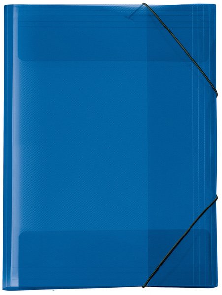 Document Wallet Crystal A4  Blue