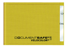 Card Holder Document Safe®1 VELOCOLOR® for 1 Card Yellow