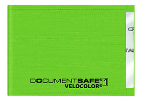 Card Holder Document Safe®1 VELOCOLOR® for 1 Card Light Green