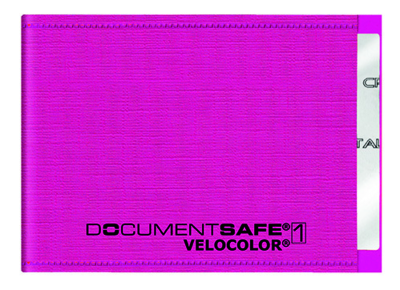 Card Holder Document Safe®1 VELOCOLOR® for 1 Card Pink