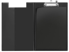 Clipboard-Folder A4 Black, with protector sheet