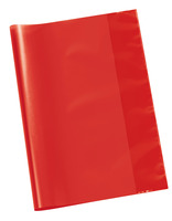 Exercise Book Covers A4 PP transparent red