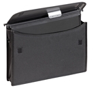 Document Wallet VELOBAG® Office A4 Black - Expandable Hanging File with Document