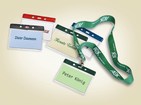 Name Badges VELOCARD® 105x68mm - Name Badges with lanyard