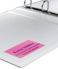 Adhesive Business/Credit Card Holder VELOCOLL® - Business Card Pocket stuck into