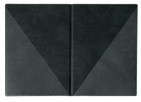 Document Folder Exquisit A4 Black - open