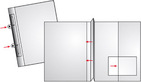 Presentation Folder VELOFORM® A4 Glassclear - Detailed View